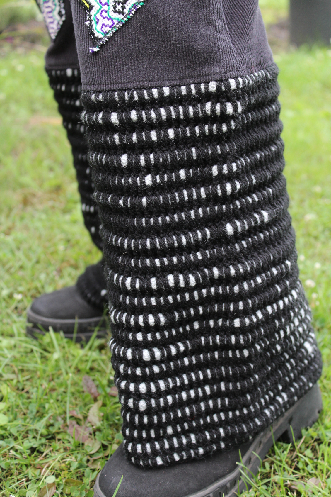 Upcycling Cordhose Shipibo