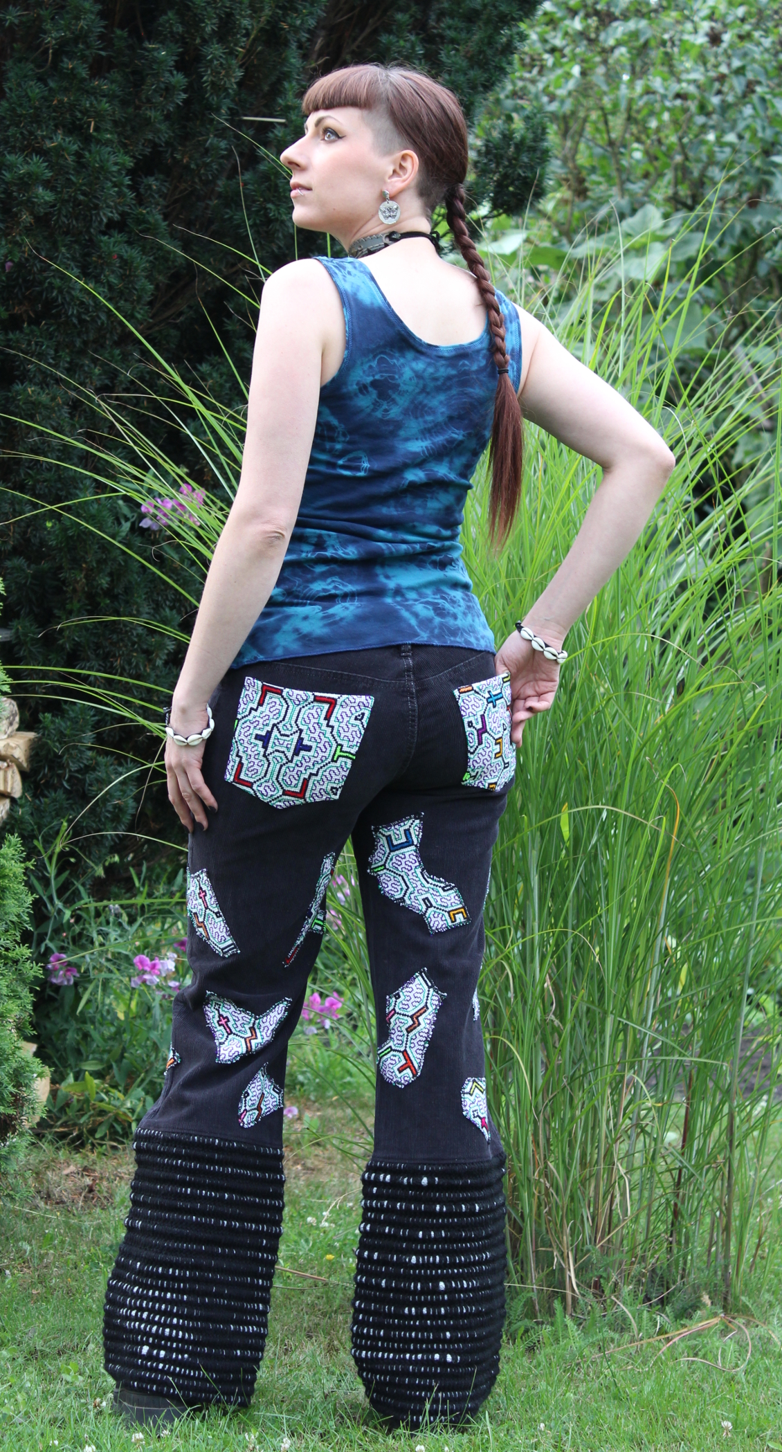 Upcycling Cordhose Shipibo